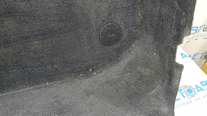 Rear floor covering BMW 5 F10 14-16 black, dry cleanable