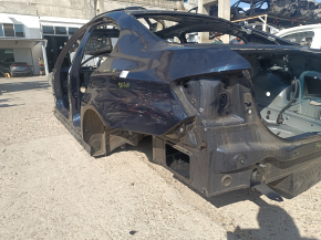 Quarter wing rear left BMW 5 F10 11-16 on the body, blue, butt