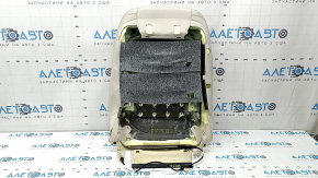 BMW 5 F10 14-16 driver's seat backrest upholstery, Nappa Elfenbein Weiss leather, heated, dry cleanable, cracked
