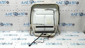 BMW 5 F10 14-16 passenger seat cushion upholstery, Nappa Elfenbein Weiss leather, heated, dry cleanable, cracked