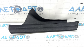 Inner rear left door sill trim BMW 5 F10 11-16 black, broken fasteners