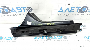 Inner rear right door sill trim BMW 5 F10 11-16 black, broken fastening
