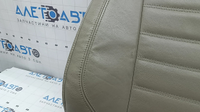 Ford C-max MK2 13-18 passenger seat back upholstery, grey leather, heated, wrinkled, dry cleanable