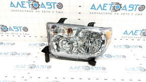 Headlight front left Toyota Sequoia 08-16 naked