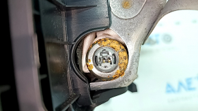 Right passenger knee airbag for Honda CRV 23-26, black, rusty squib