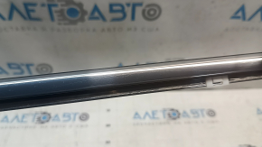 Molding door-glass central front left Lexus ES300h ES350 13-18 chrome, butt, scratches