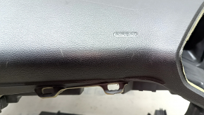 Front dashboard with AIRBAG Ford C-max MK2 13-18 for a large monitor, black, scratches