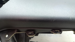 Front dashboard with AIRBAG Ford C-max MK2 13-18 for a large monitor, black, scratches