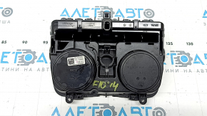 Cup holders for the center console of BMW 5 F10 11-16 with wood trim, scratches