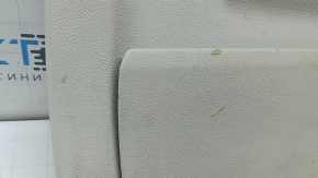 Rear driver's seat cover BMW 5 F10 11-16 Elfenbein Weiss, broken mount, needs dry cleaning