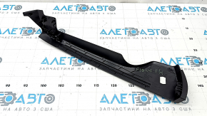 Lower right passenger seat trim BMW 5 F10 11-16 black