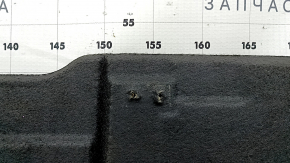 The trunk floor of the BMW 5 F10 11-16 is black, the fasteners are broken
