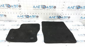 Set of fabric interior mats for Ford C-max MK2 13-18 black, for cleaning