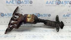 Exhaust manifold with catalytic converter Ford C-max MK2 13-18 Energi, with bracket