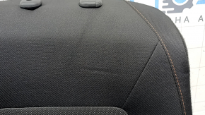 Rear row of seats, 2nd row, right, Honda CRV 23-26, without airbag, black fabric with orange stitching, Sport, wrinkled