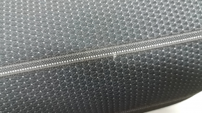 Honda CRV 23-26 driver's seat cushion upholstery, black fabric with orange stitching, Sport, heated, cleanable