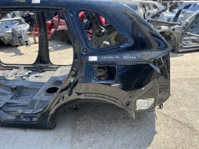 Quarter wing rear left Honda CRV 23-26 on the body, black, pokes