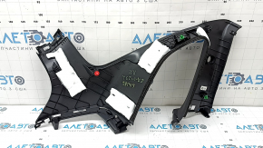 Upper right rear pillar trim Honda CRV 23-26 black, scratches