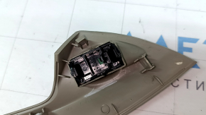 Rear right window lift control Ford C-max MK2 13-18 auto, with overlay, gray