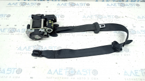 Passenger seat belt with squib for Audi Q7 16-25, black, dry-cleanable