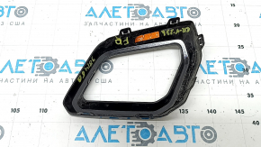 Front bumper lip trim right Honda CRV 23-26 HEV black gloss, scratches