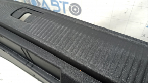 Audi Q7 16-26 trunk opening trim, black, worn