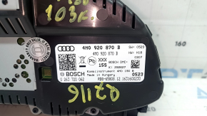 Instrument cluster Audi Q7 16-19 103k, scratches