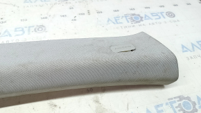 Front pillar trim right Audi Q7 16-21 gray, scratches, for dry cleaning