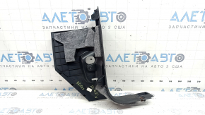 Front pillar trim, left lower, Audi Q7 16-26, black, scratches