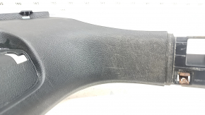 Front pillar trim, left lower, Audi Q7 16-26, black, scratches