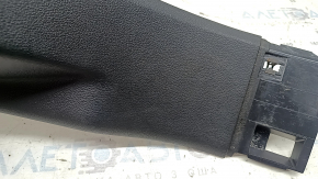 Lower left rear pillar trim Audi Q7 16-26 black, scratches