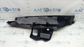 Lower right rear pillar trim Audi Q7 16-26 black, scratches
