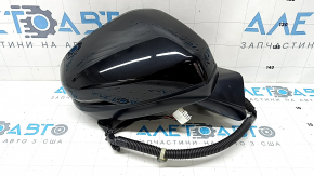 Right side mirror assembly Honda CRV 23-26, 8 pins, turn signal, heated, BSM, black