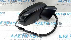 Right side mirror assembly Honda CRV 23-26, 8 pins, turn signal, heated, BSM, black