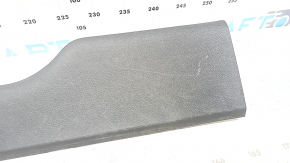 Inner left door sill trim Audi Q7 16-26 black, worn