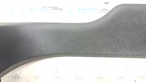 Inner left door sill trim Audi Q7 16-26 black, worn