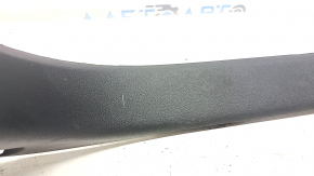 Inner left door sill trim Audi Q7 16-26 black, worn