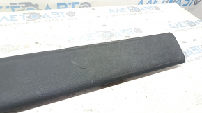 Inner left door sill trim Audi Q7 16-26 black, worn