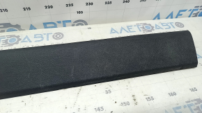 Inner right door sill trim Audi Q7 16-26 black, worn