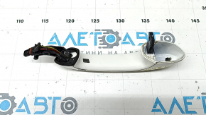 Door handle outer rear right BMW 5 G30 17-23 keyless with chrome molding
