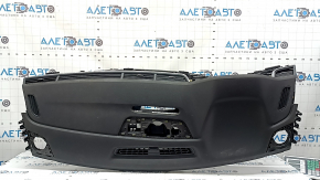 Audi Q7 16-19 dashboard with AIRBAG without projection, black leather, with air duct deflectors, dry-cleanable, rusty squib