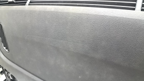 Audi Q7 16-19 dashboard with AIRBAG without projection, black leather, with air duct deflectors, dry-cleanable, rusty squib