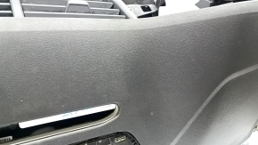 Audi Q7 16-19 dashboard with AIRBAG without projection, black leather, with air duct deflectors, dry-cleanable, rusty squib