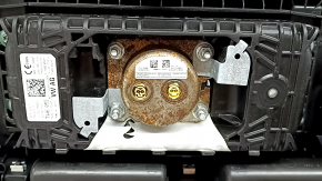 Audi Q7 16-19 dashboard with AIRBAG without projection, black leather, with air duct deflectors, dry-cleanable, rusty squib