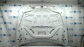 Bare hood BMW 5 G30 17-23 aluminum, white 300, dents, bumps