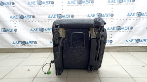 Rear row of seats, 2nd row, left, Audi Q7 16-19, black leather, heated, dry cleanable, corrosion