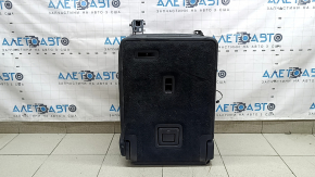 Rear row of seats, 2nd row, left, Audi Q7 16-19, black leather, heated, dry cleanable, corrosion