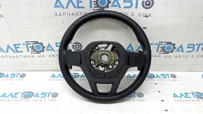 Naked steering wheel Honda CRV 23-26 black leather, with orange stitching, with pads and petals