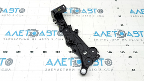 The bracket for the hood lock release handle of the BMW 5 G30 17-23 interior has a broken mount