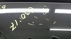 Sunroof assembly BMW 5 G30 17-23 black curtain, sand, scratches on glass